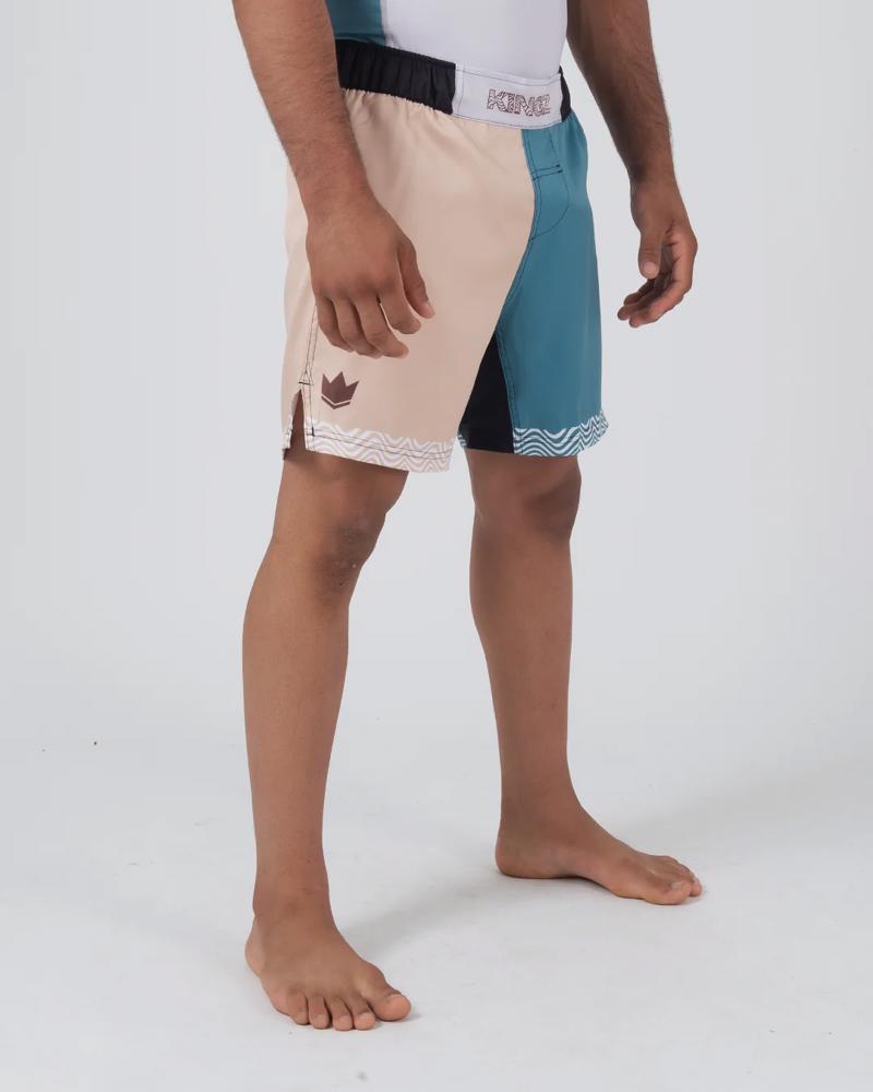 Kingz Flow Performance Series Shorts-blue